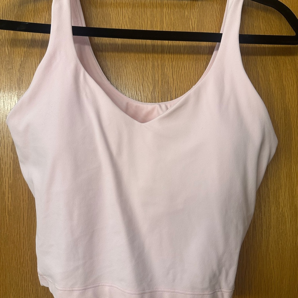 Lululemon Athletica Soft Pink Tank Top